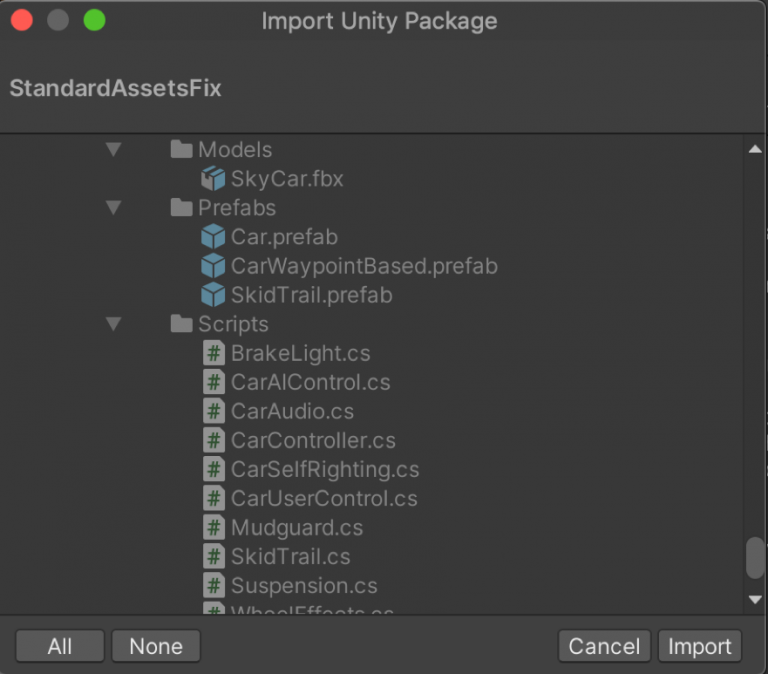 Importing and Using Standard Assets With Unity 2020+ | Learn to Create ...